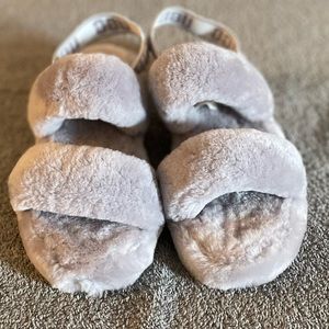 Women Ugg Gray Oh Yeah Slide